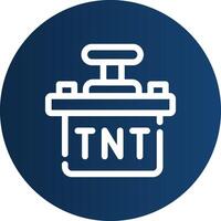 tnt creatief icoon ontwerp vector