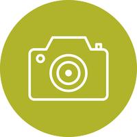 Camera pictogram vectorillustratie vector