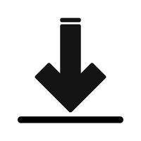 Vector downloadpictogram