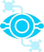 oog ziekte creatief icoon ontwerp vector