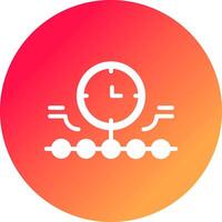 circulaire buigen werkwijze creatief icoon ontwerp vector
