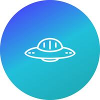 Vector UFO-pictogram