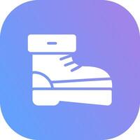 laarzen creatief icoon ontwerp vector