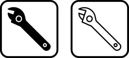 vector moersleutelpictogram