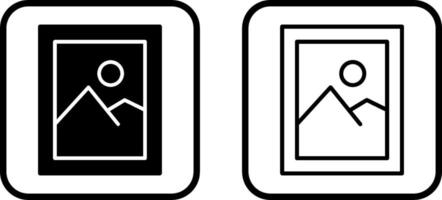 galerij vector pictogram