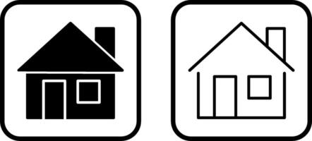 huis vector pictogram