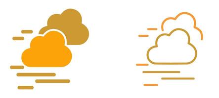 wolk vector pictogram