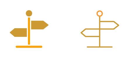 richting vector pictogram