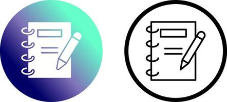 notities vector pictogram