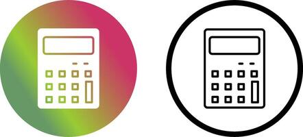 rekenmachine vector pictogram