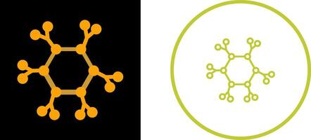 molecuul vector pictogram