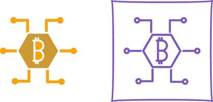 bitcoin vector pictogram