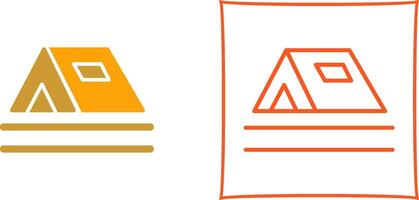 tent vector pictogram