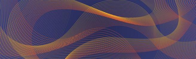 abstract golfelement voor ontwerp. digitale frequentie-equalizer. gestileerde panoramische lijn kunst webachtergrond - vector