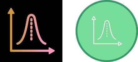 histogram vector icoon