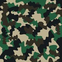 abstracte groene jungle camouflage patroon militaire achtergrond vector