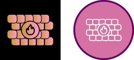 firewall vector pictogram