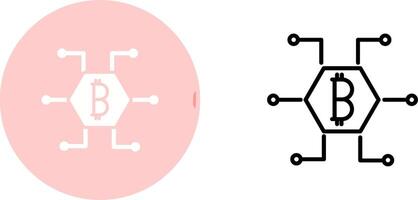 bitcoin vector pictogram