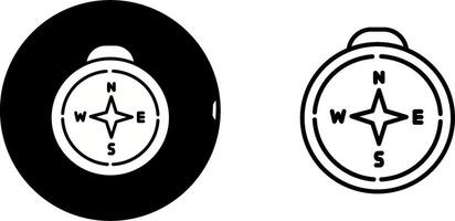 kompas vector pictogram