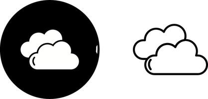 wolk vector pictogram