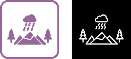 berg vector pictogram