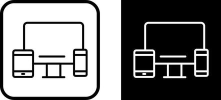 responsieve vector pictogram