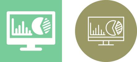 dashboard vector pictogram