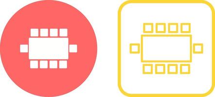 conferentie kamer stoel vector icoon