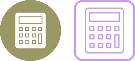 rekenmachine vector pictogram