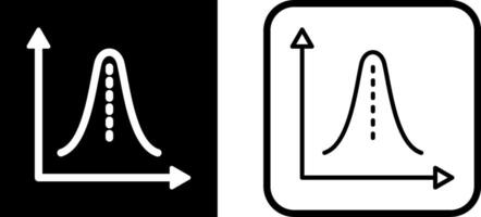 histogram vector icoon