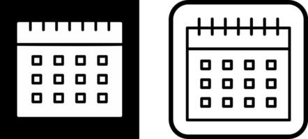 kalender vector pictogram