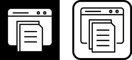 document vector pictogram