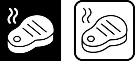 biefstuk vector pictogram