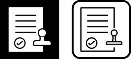 stempel vector pictogram