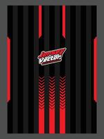 vector Jersey sport- ontwerp voor racing wielersport Amerikaans voetbal gaming motorcross