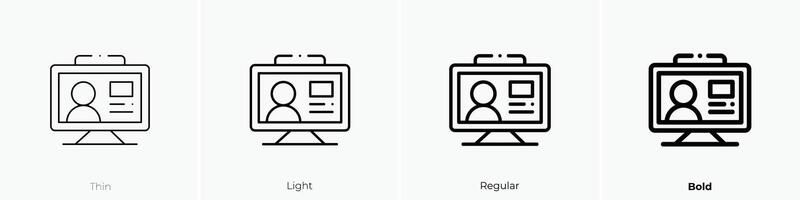 nieuws icoon. dun, licht, regelmatig en stoutmoedig stijl ontwerp geïsoleerd Aan wit achtergrond vector