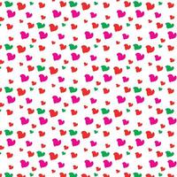 decoratief liefde hart patroon backdrop een speciaal bericht voor de paar vector