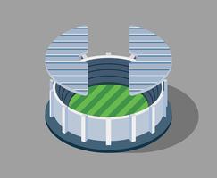 cricket stadion vector