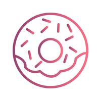 Vector Donut pictogram