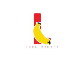 creatief aanvankelijk laatste met geel bananen zon of opening camera logo ontwerp sjabloon. geschikt voor fruit winkels, supermarkten, ernstig merken, of fotografie studio's. vector