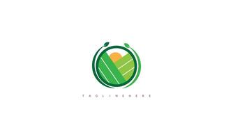 landbouw logo ontwerp. vector