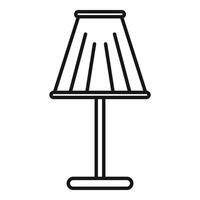 armatuur lamp icoon schets vector. interieur kamer meubilair vector