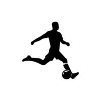 voetbal Amerikaans voetbal speler silhouet uitknippen contouren.voetbal Amerikaans voetbal speler silhouet uitknippen contouren. vector