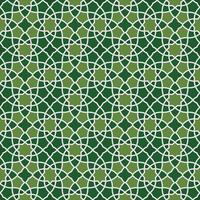 Arabisch mozaïek- vormen naadloos patroon.ramadan decoratief achtergrond vector