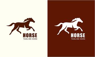 ai gegenereerd paard minimalistische modern uniek logo icoon symbool idee vector grafisch ontwerp sjabloon