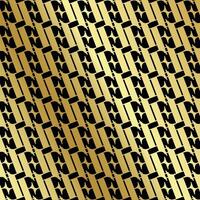 gouden naadloos meetkundig patroon. abstract achtergrond. vector illustratie.