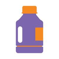 sport- fles hydro fles water. sport water fles vector illustratie kleurrijk.