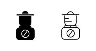 fornuis vector pictogram