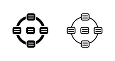 strategie overleg vector icoon