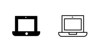 laptop vector pictogram